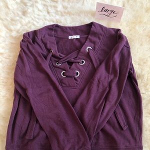 Purple Sweatshirt